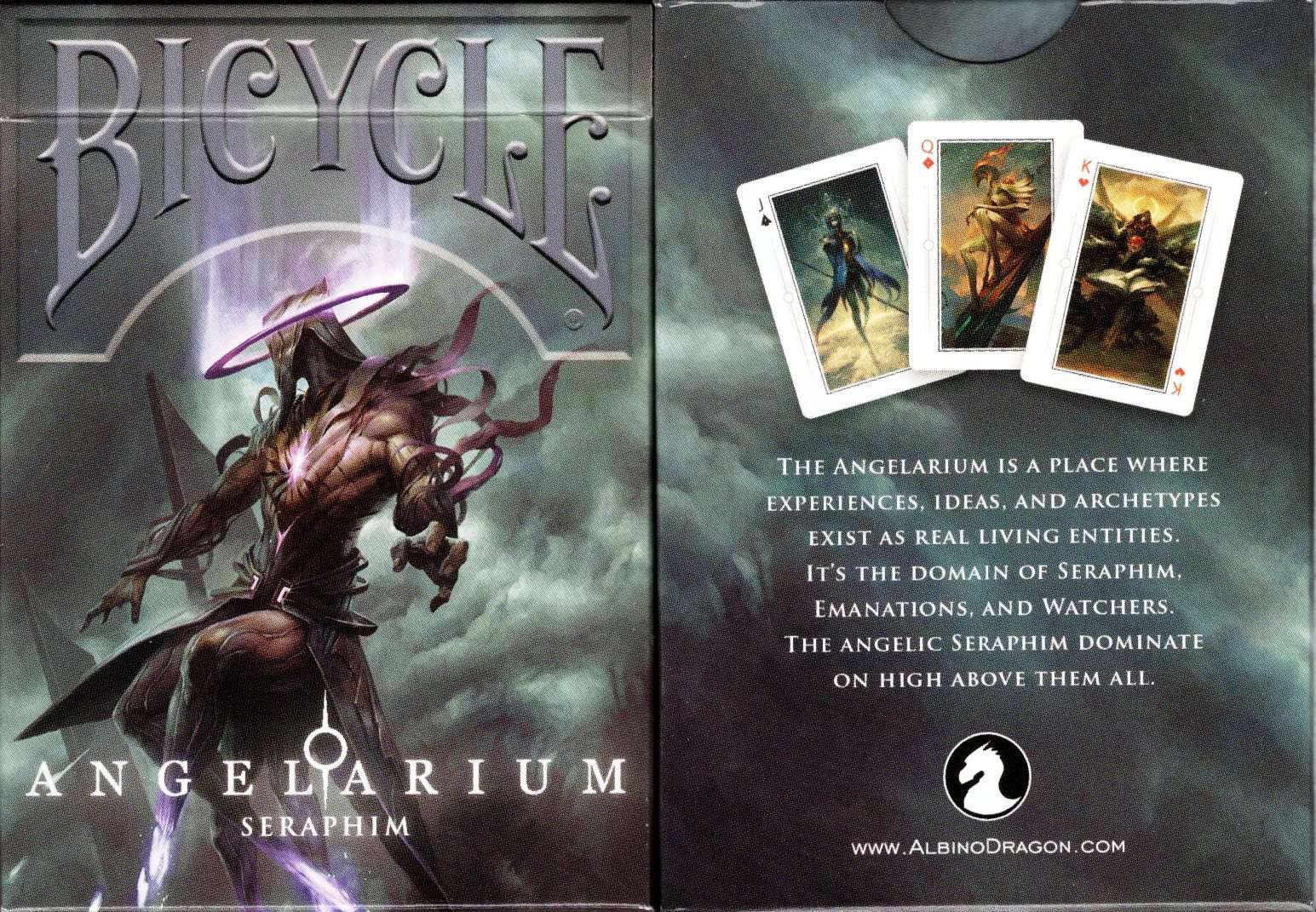 Angelarium Trilogy Bicycle Playing Cards - Image 6
