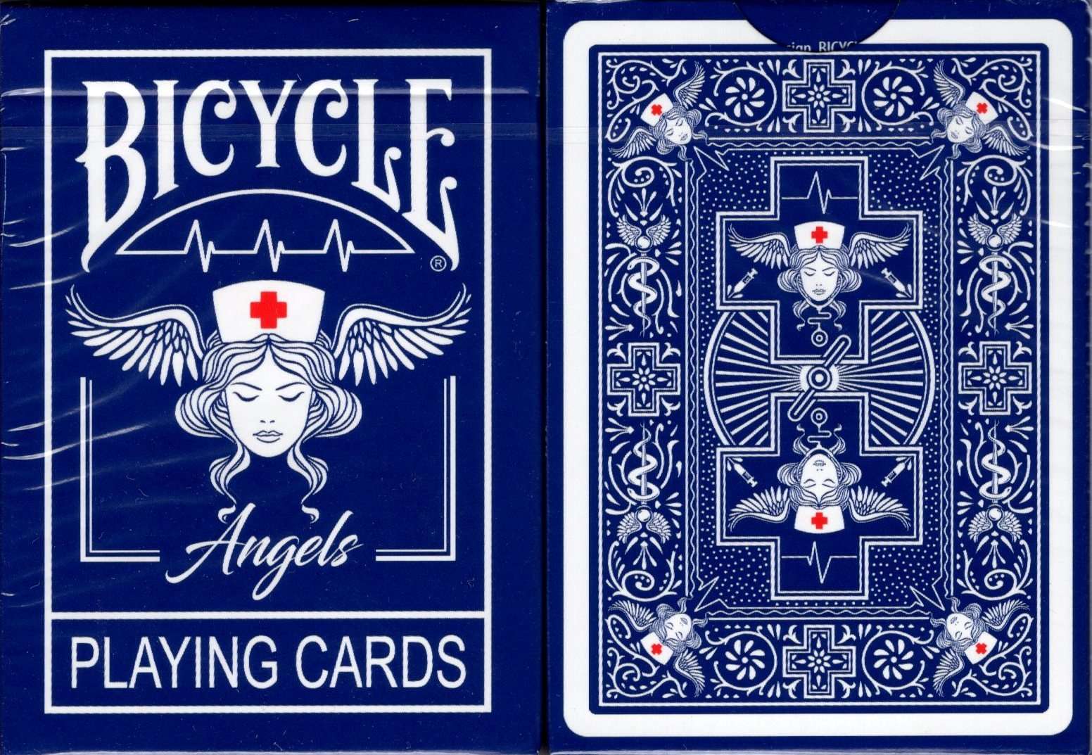 Angels Bicycle Playing Cards