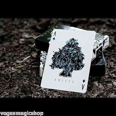 Anicca Metallic Blue Bicycle Playing Cards Deck - Image 3