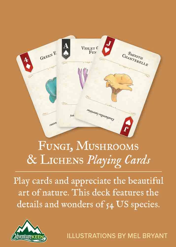 Fungi, Mushrooms & Lichens Playing Cards - Image 6