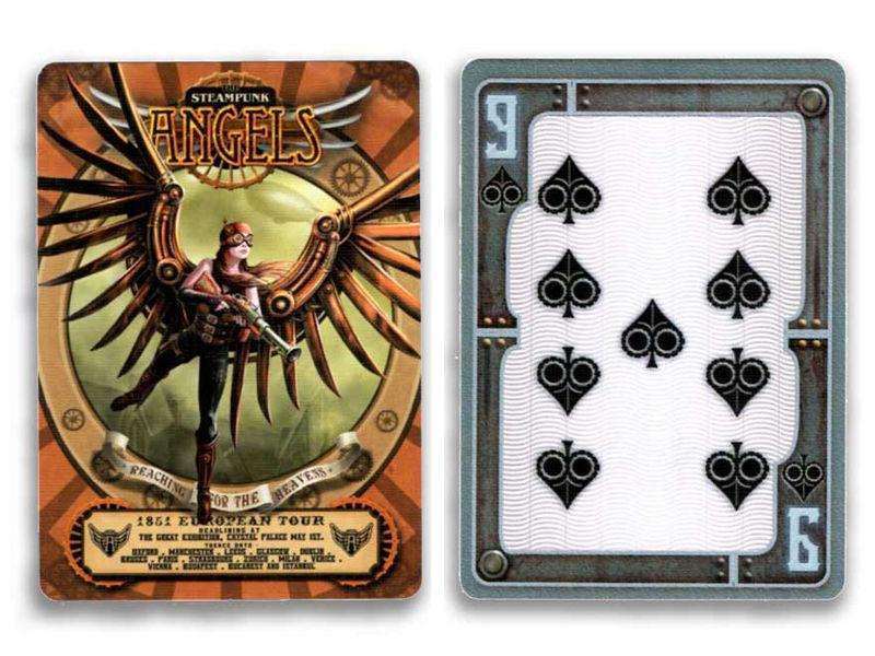 Anne Stokes Steampunk Bicycle Playing Cards USPCC - Image 4