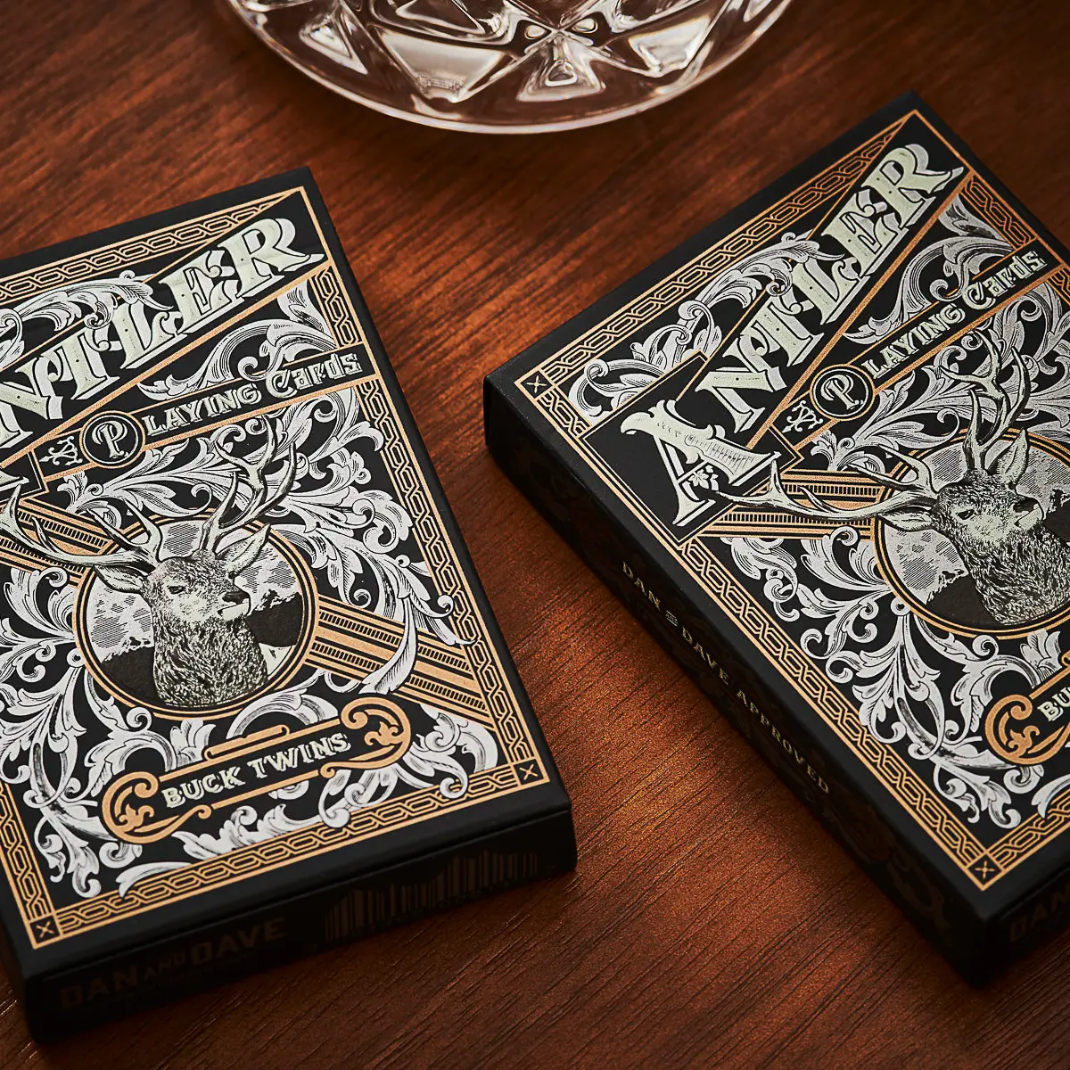 Antler Playing Cards (Black Edition) - by Art of Play - Image 2