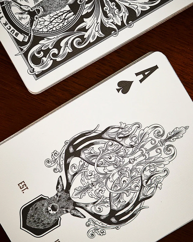 Antler Playing Cards (Black Edition) - by Art of Play - Image 5
