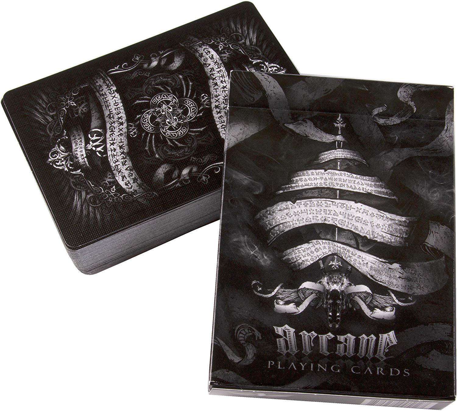 Arcane Black Playing Cards USPCC - Image 8