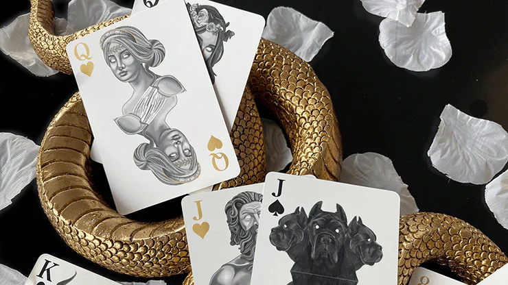 Archaios Muthos White Playing Cards - Image 2