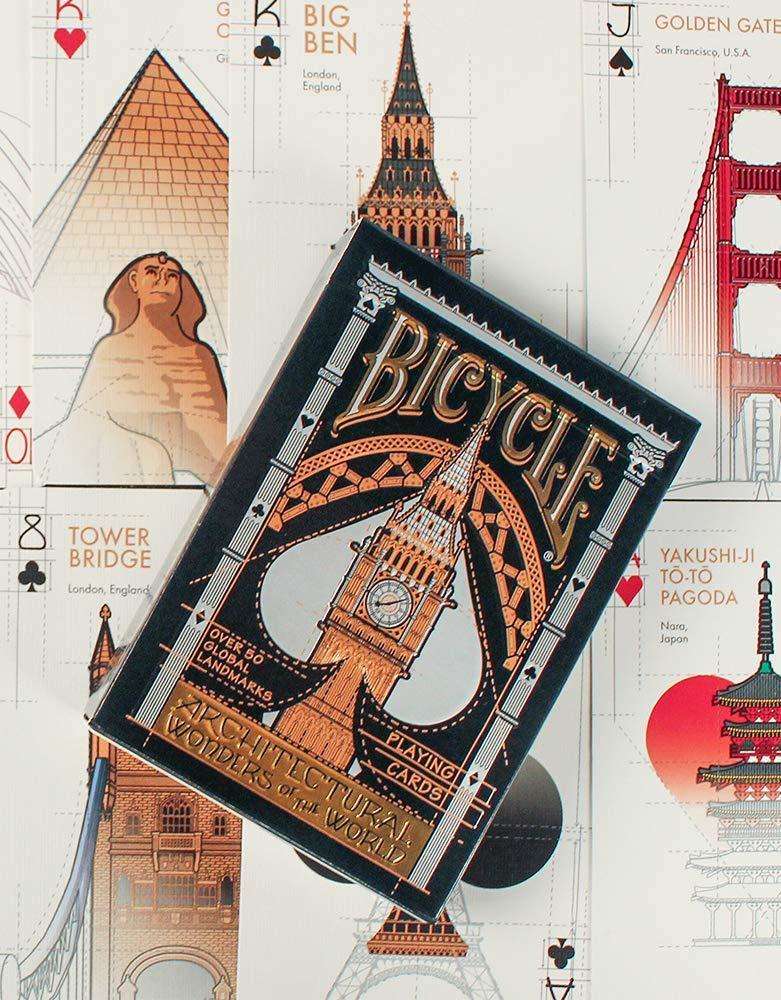 Architectural Wonders Of The World Bicycle Playing Cards - Image 5
