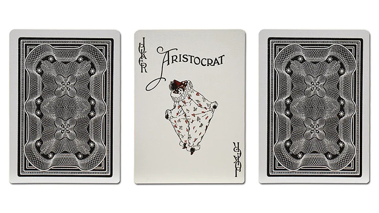 Aristocrat Black Playing Cards USPCC - Image 4