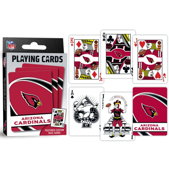 Arizona Cardinals Playing Cards by Masterpieces - Image 3