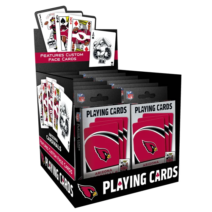 Arizona Cardinals Playing Cards by Masterpieces - Image 4
