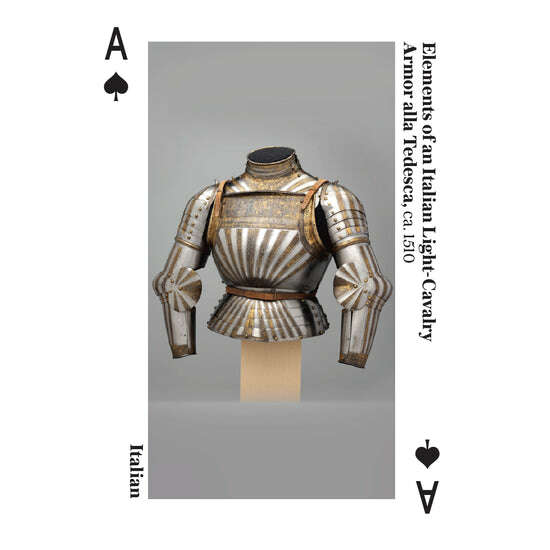 Armor of the Met Playing Cards USPCC - Image 5