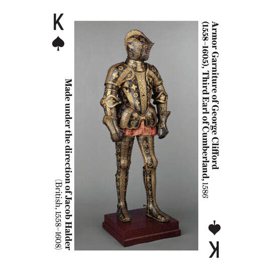 Armor of the Met Playing Cards USPCC - Image 6