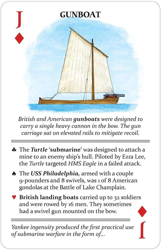 Arms & Armaments of the American Revolution Playing Cards USGS - Image 3