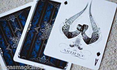 Artifice Blue v2 Playing Cards USPCC - Image 4