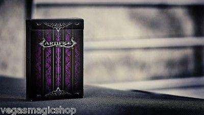 Artifice Purple v2 Playing Cards USPCC - Image 3