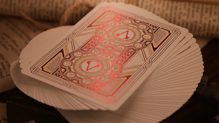 Assassin's Creed Legacy Version 2 Garnet (Hidden Blade Black) Playing Cards - Image 3