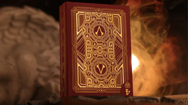 Assassin's Creed Legacy Version 2 Garnet (Hidden Blade Black) Playing Cards - Image 6