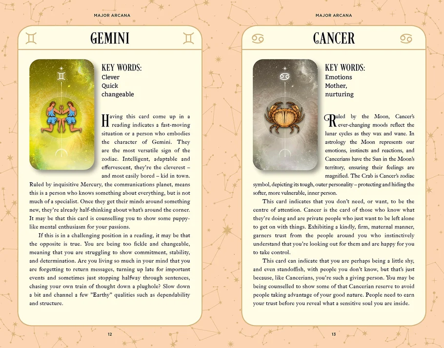 Astrological Tarot Book & Card Deck - Image 3