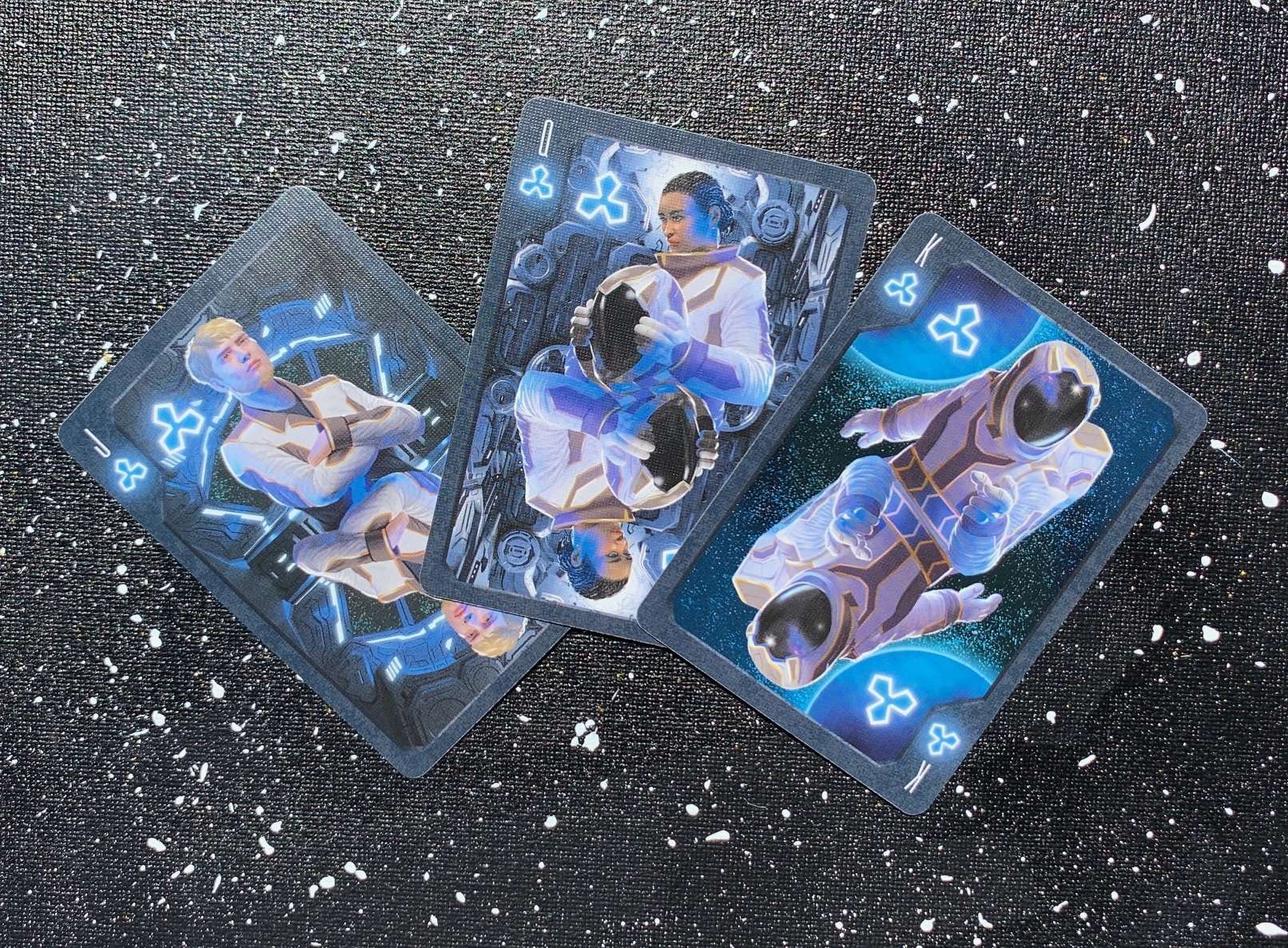 Astronaut Bicycle Playing Cards - Image 4