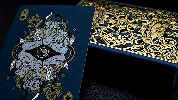 Asura Classic Playing Cards - Blue - Image 3