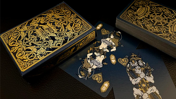 Asura Classic Playing Cards - Blue - Image 4