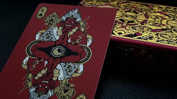 Asura Classic Playing Cards - Red - Image 4
