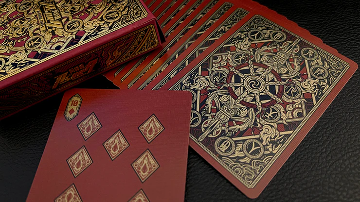 Asura Classic Playing Cards - Red - Image 5