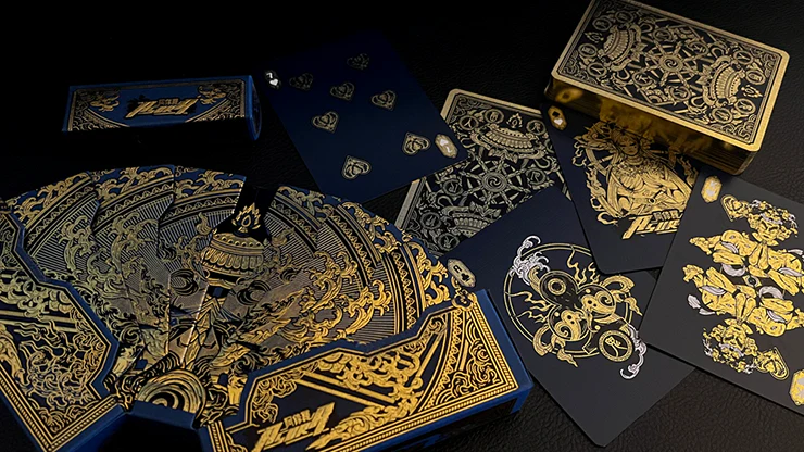 Asura Deluxe Playing Cards - Blue - Image 3