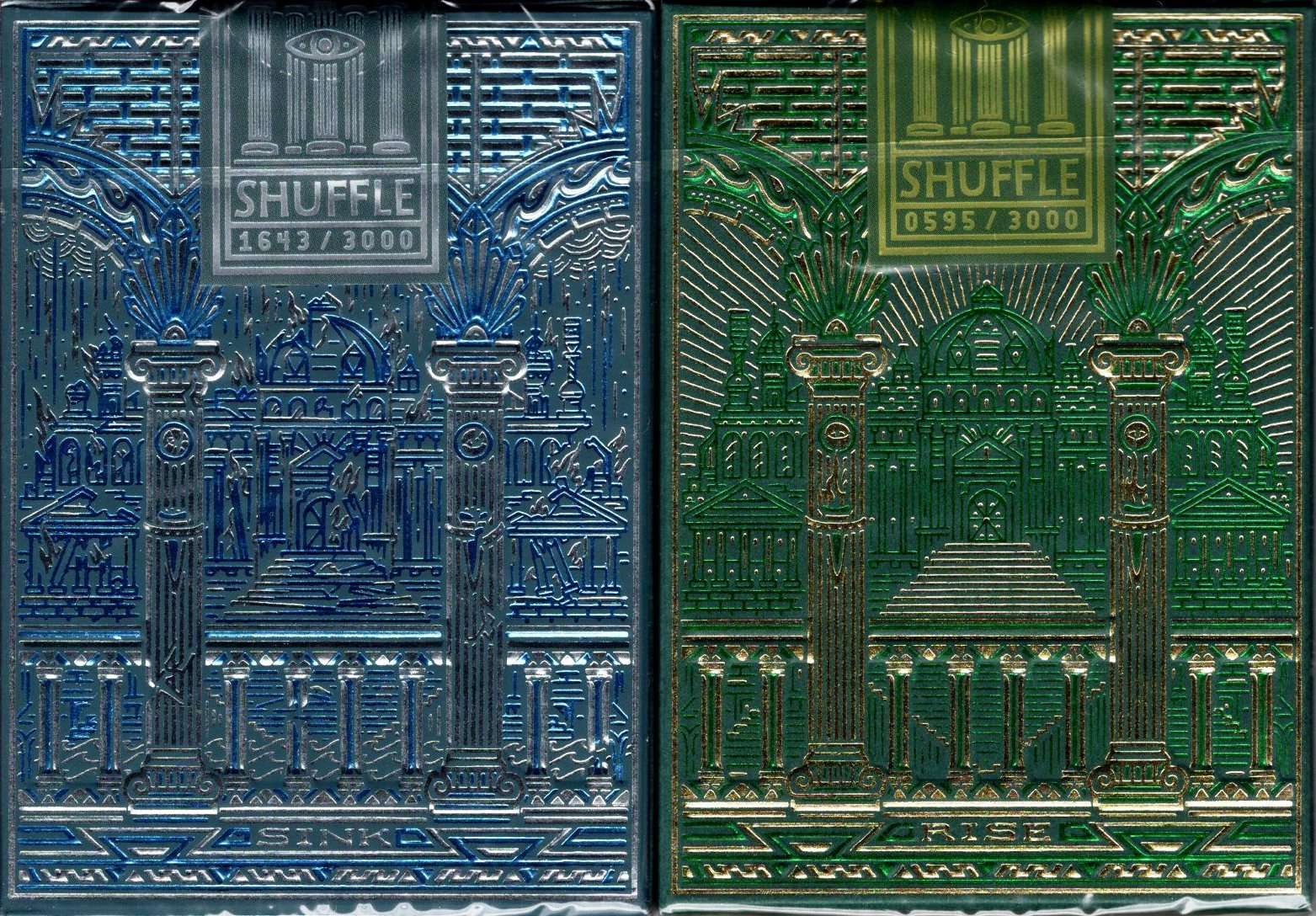 Atlantis Playing Cards 2 Deck Set USPCC - Image 2