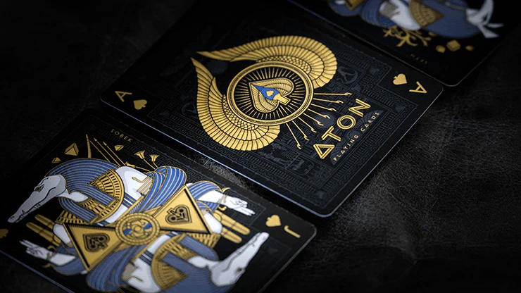 Aton Ebony Playing Cards USPCC - Image 3