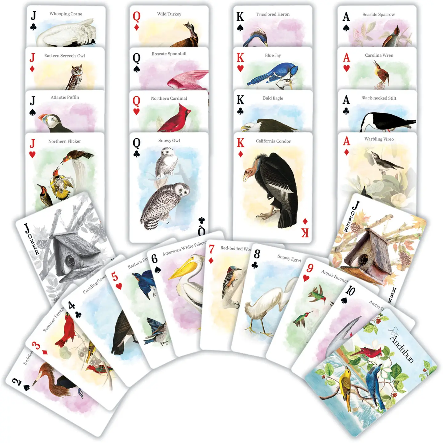 Audubon Playing Cards by Masterpieces - Image 2