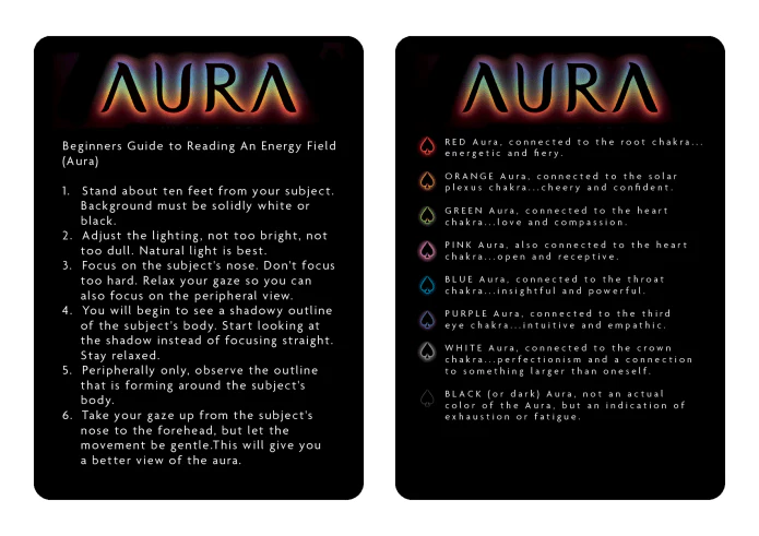 Aura Bicycle Playing Cards - Image 2