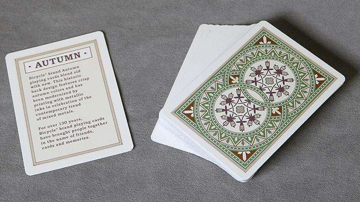 Autumn Bicycle Playing Cards Deck - Image 3