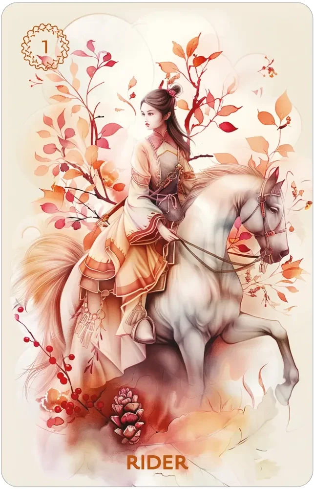 Autumn's Embrace Lenormand - Image 2