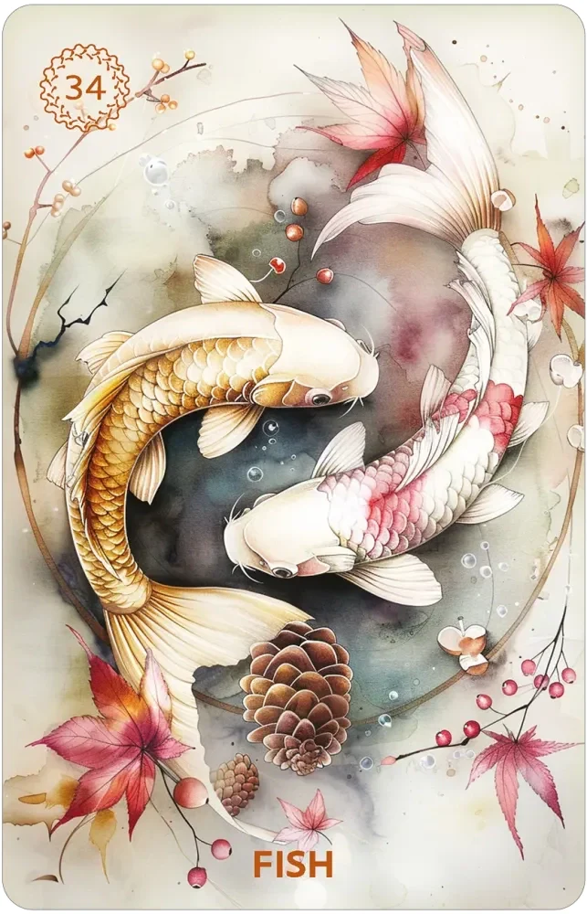 Autumn's Embrace Lenormand - Image 9