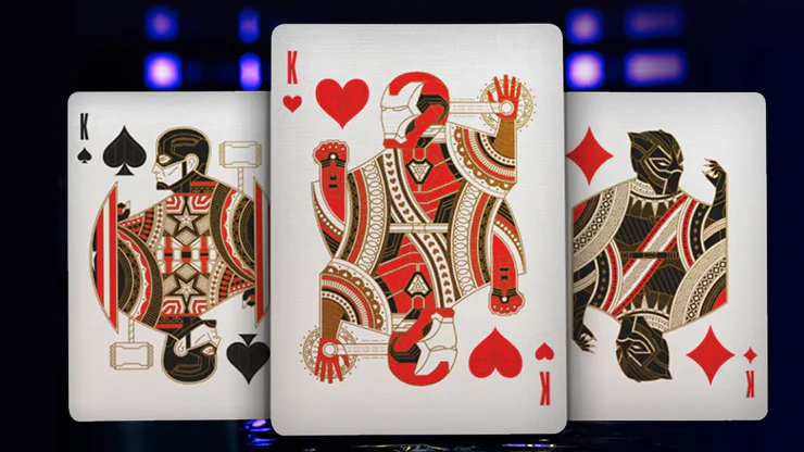 Avengers Playing Cards Power Stone Purple Edition by Theory 11 - Image 3