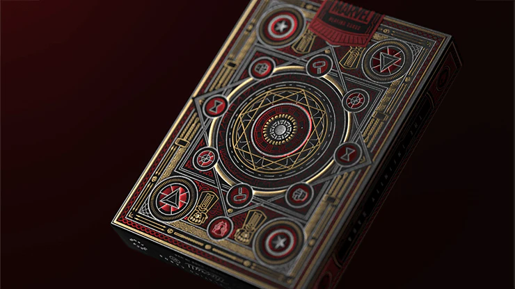 Avengers Playing Cards Soul Stone Red Edition by Theory11 - Image 2