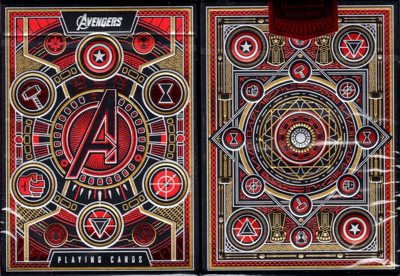 Avengers Playing Cards Soul Stone Red Edition by Theory11 - Image 7