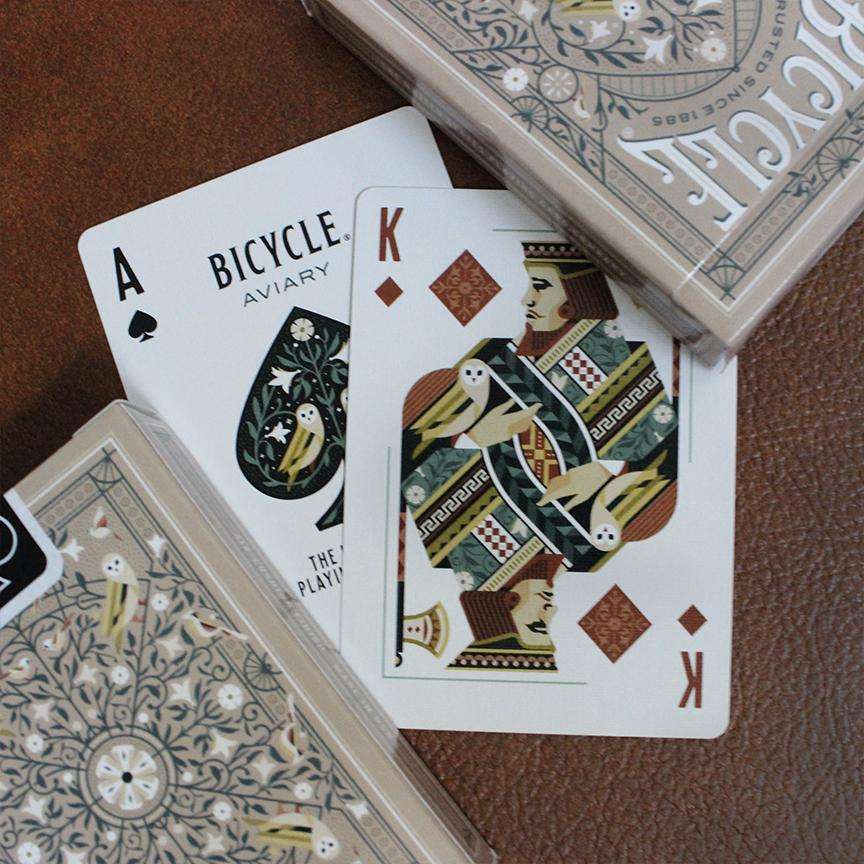 Aviary Tan Bicycle Playing Cards - Image 4