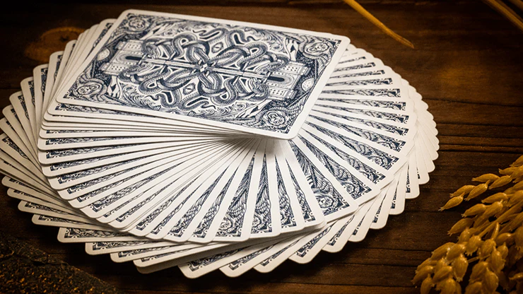Babylon Cerulean Blue Playing Cards TPCC - Image 6