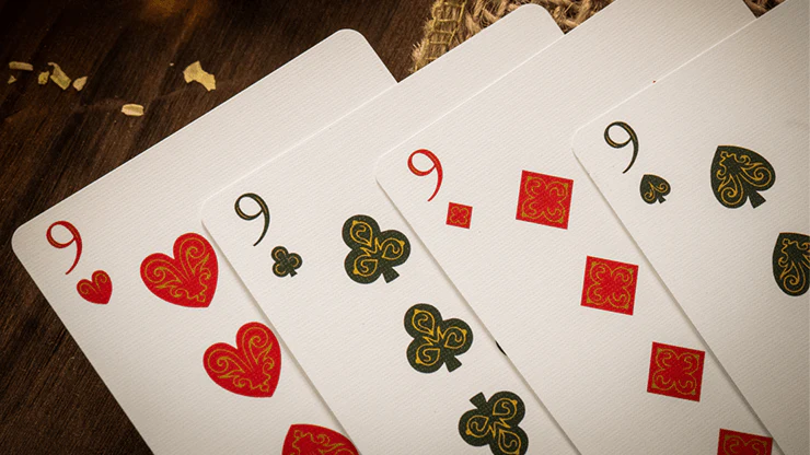 Babylon Forest Green Playing Cards TPCC - Image 2