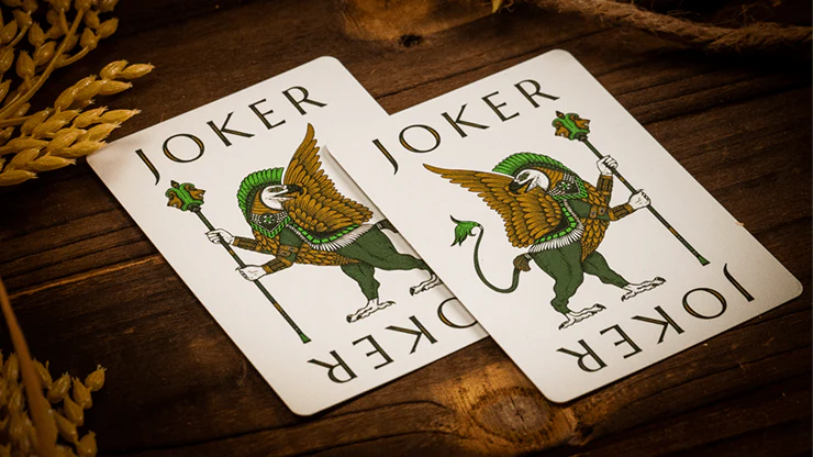 Babylon Forest Green Playing Cards TPCC - Image 3