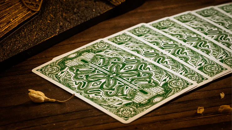 Babylon Forest Green Playing Cards TPCC - Image 6