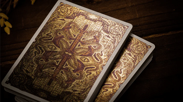 Babylon Golden Wonders Foiled Playing Cards TPCC - Image 3