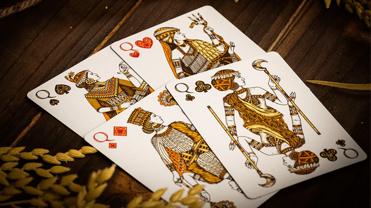 Babylon Golden Wonders Foiled Playing Cards TPCC - Image 4