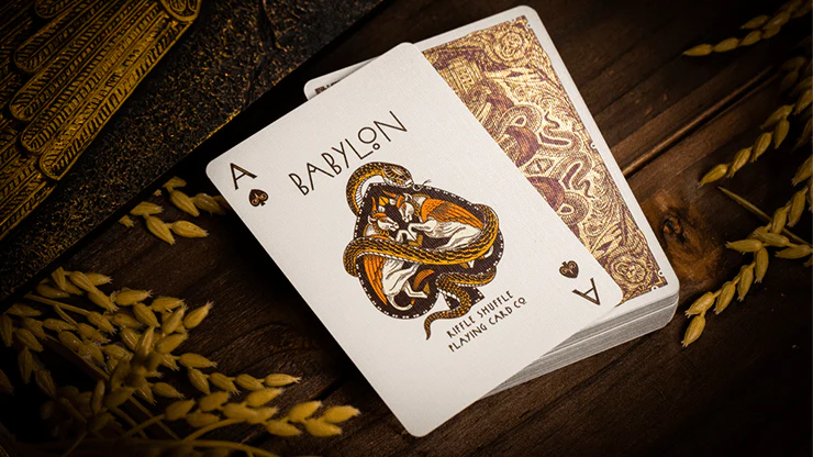 Babylon Golden Wonders Foiled Playing Cards TPCC - Image 6