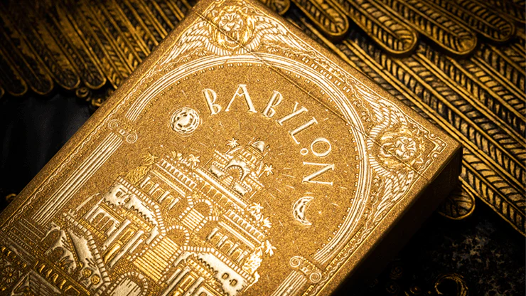Babylon Golden Wonders Foiled Playing Cards TPCC - Image 7