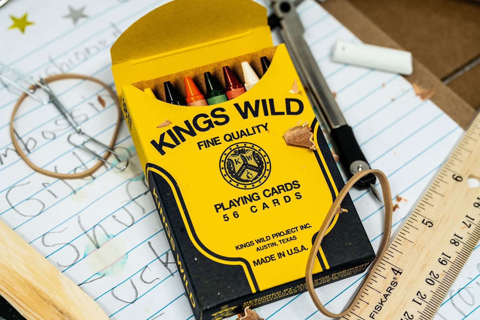 Back To School Playing Cards USPCC - Image 2