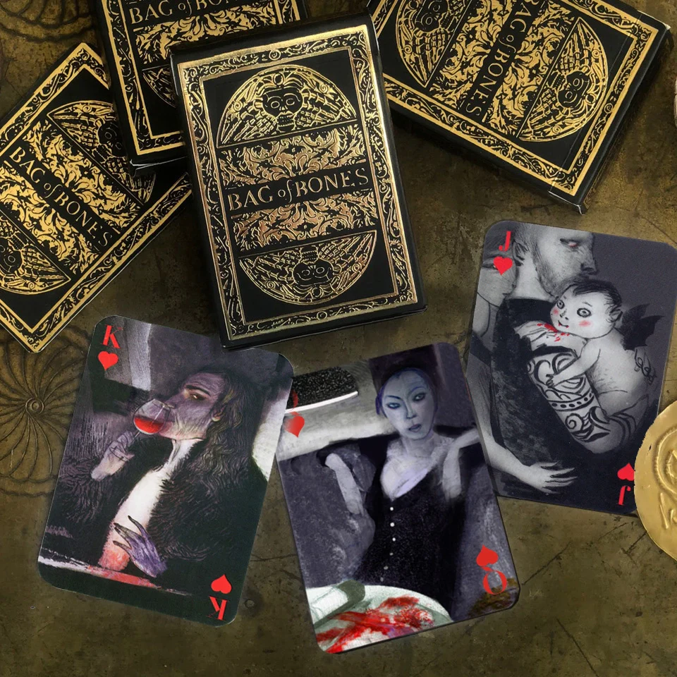 Bag of Bones Playing Cards - Premium Gold Edition - Image 6
