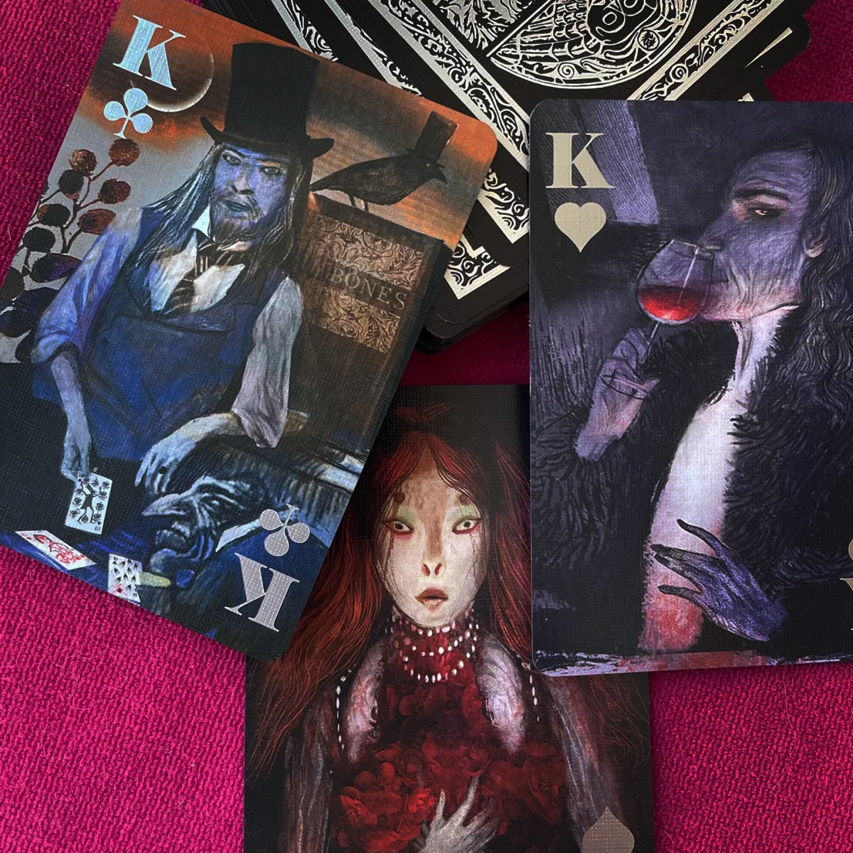Bag of Bones Playing Cards - Premium Silver Edition - Image 10