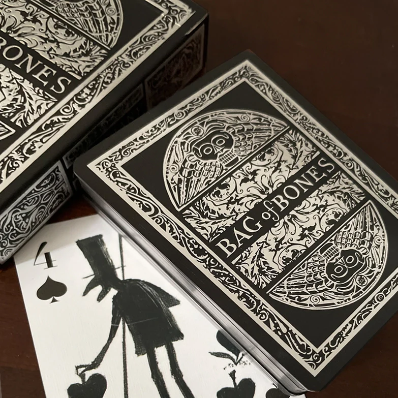 Bag of Bones Playing Cards - Premium Silver Edition - Image 5
